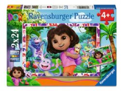 RAVENSBURGER CASSE-TÊTE 2 X 24 PIÈCES - L'UNIVERS DE DORA L'EXPLORATRICE #12004199